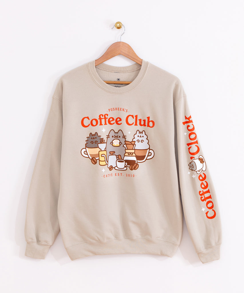 Pusheen Coffee Club Unisex Sweatshirt