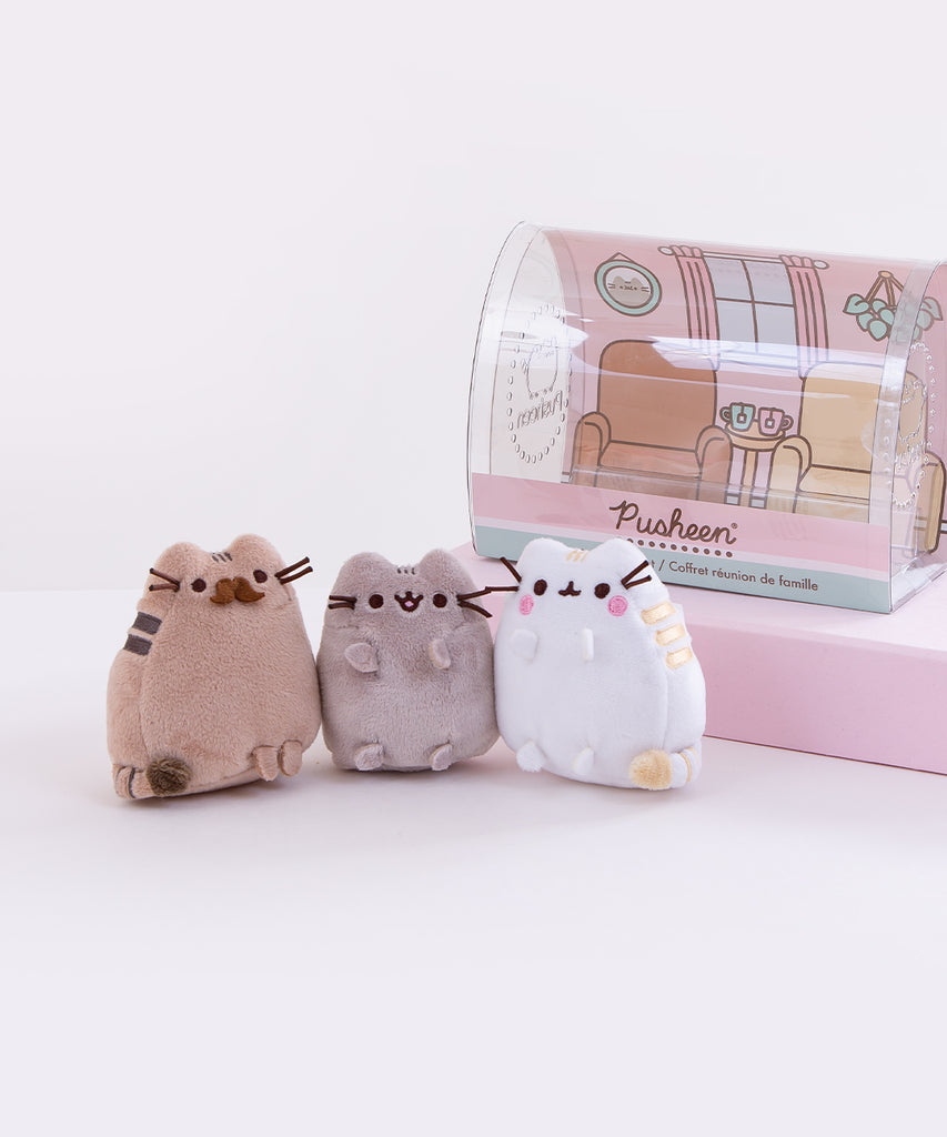 Pusheen Family Gathering Plush Collector Set Pusheen Shop