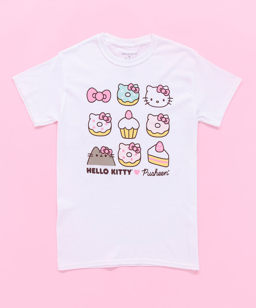Hello Kitty® x Pusheen® Ladies Tee – Pusheen Shop