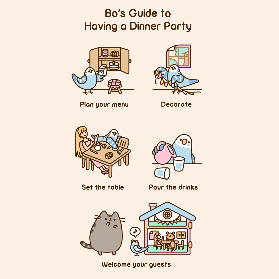 Bo's Guide to Having a Dinner Party