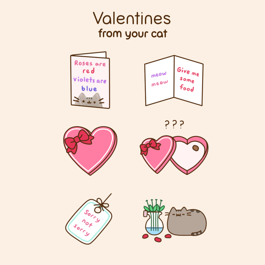 Valentines From Your Cat