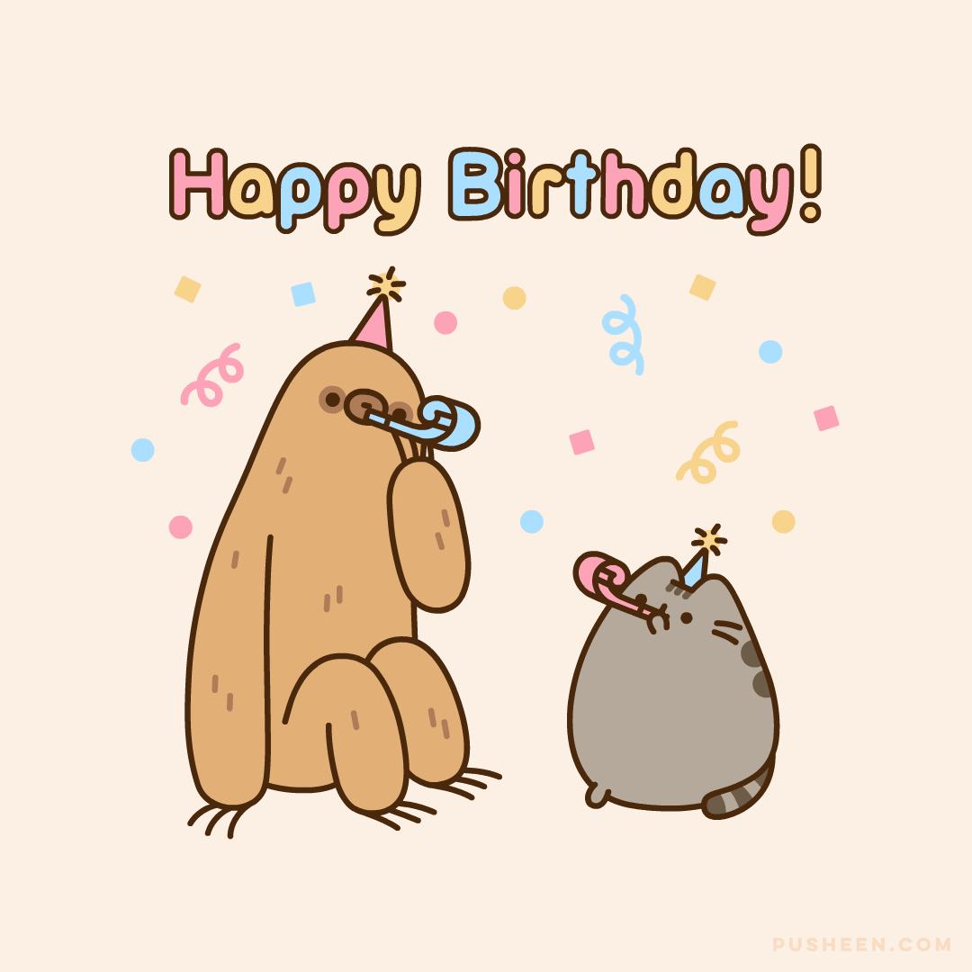 Happy Birthday, Sloth!
