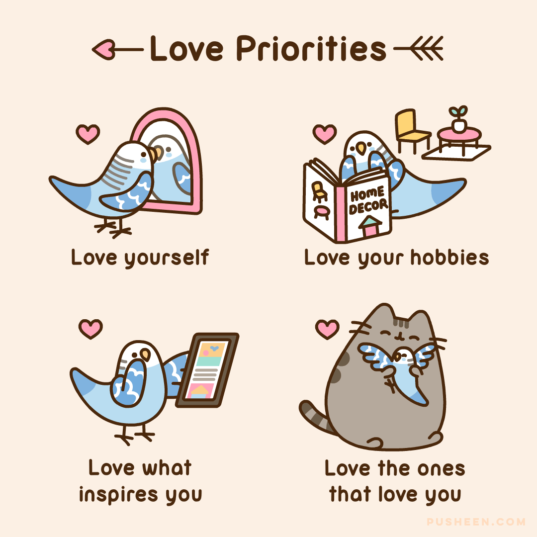 Love Priorities with Bo the Parakeet