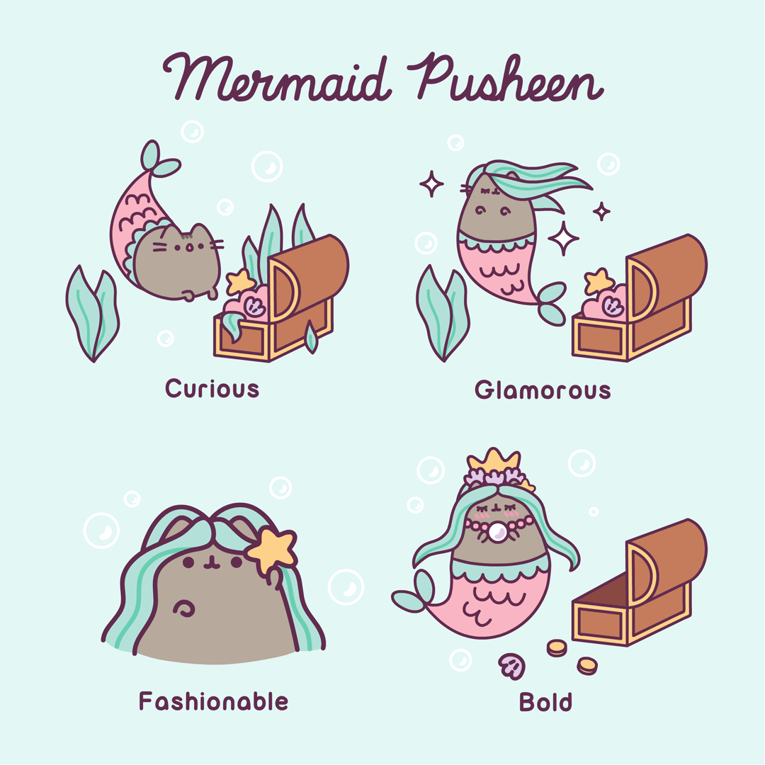 Mermaid Pusheen