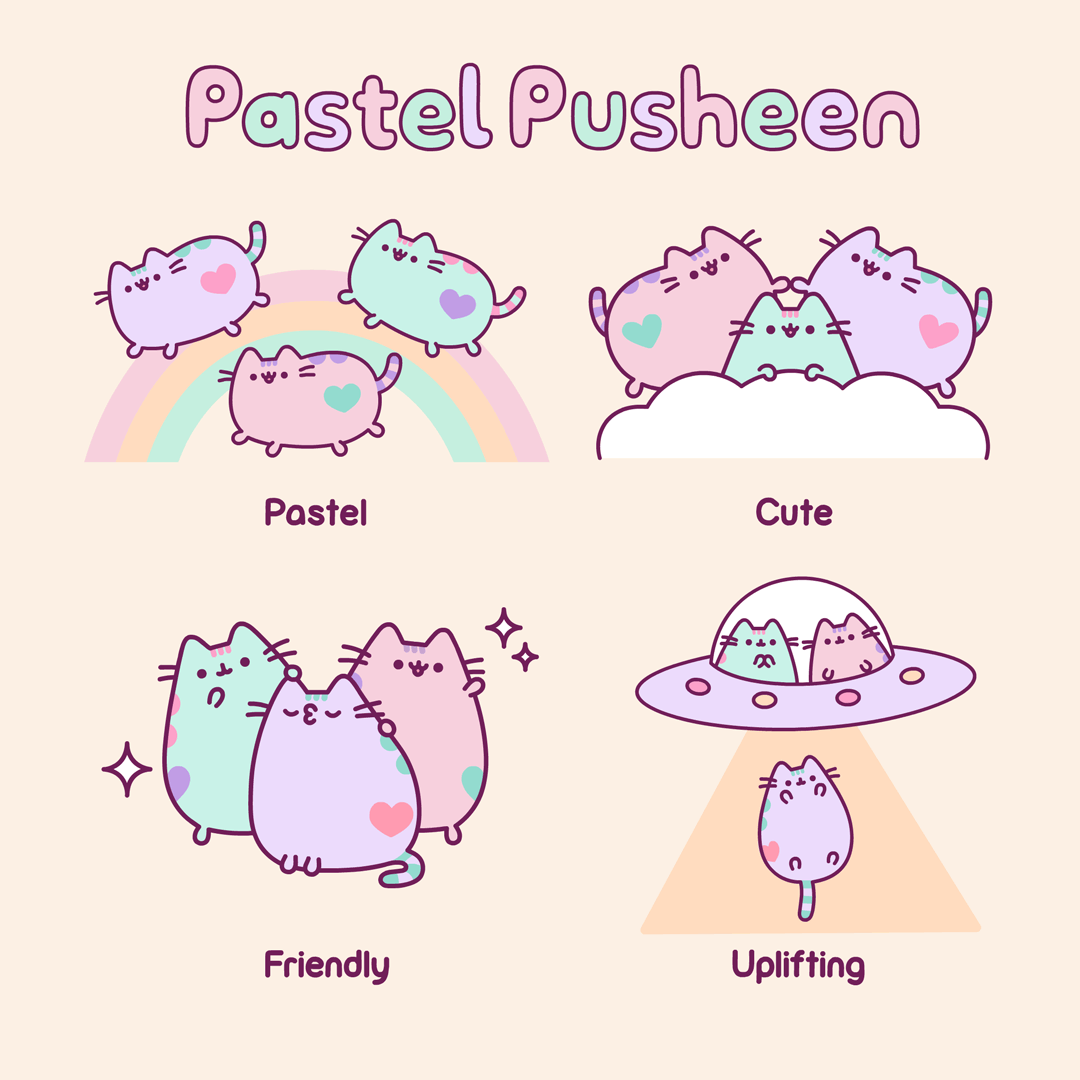 Pastel Pusheen Aliens