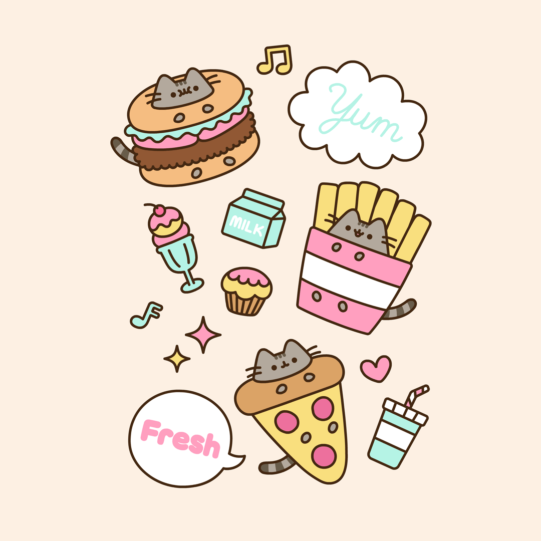 Pusheen as Food