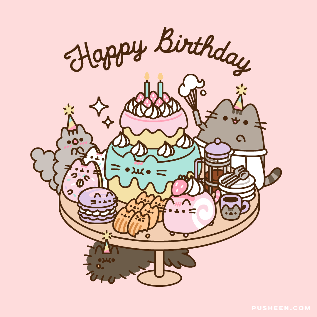 Happy Birthday Pusheen!