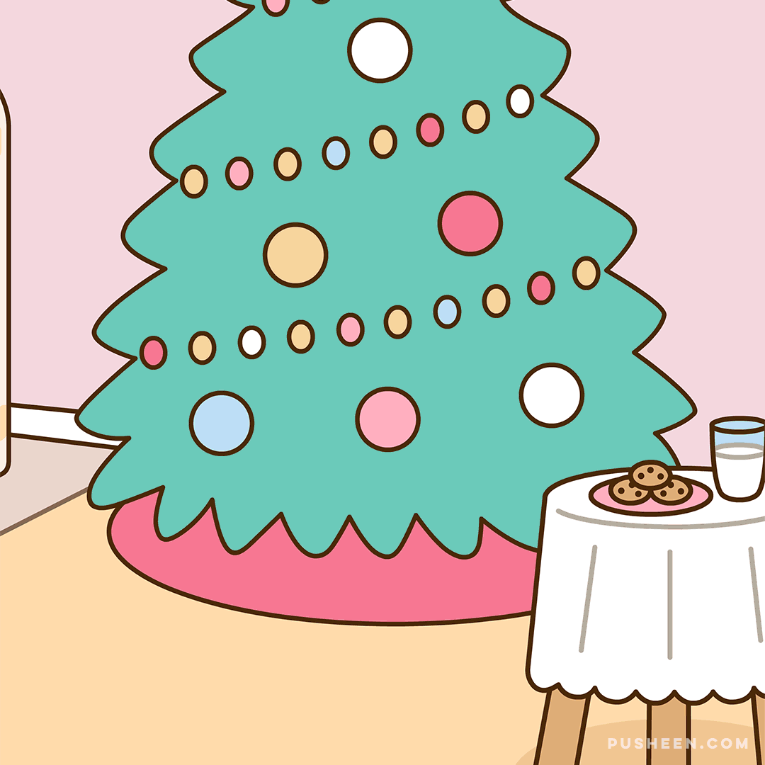 Pusheen Santa Paws