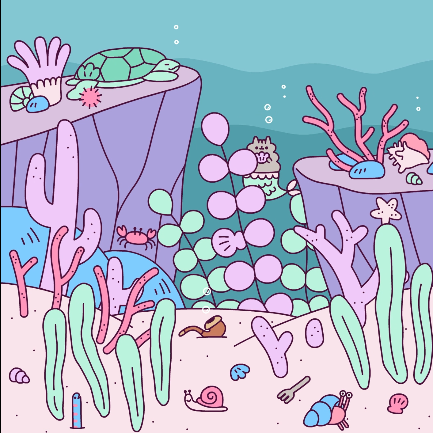 Mermaid Shell Hunt