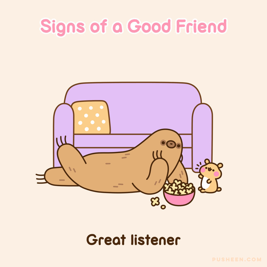 Signs of a good friend