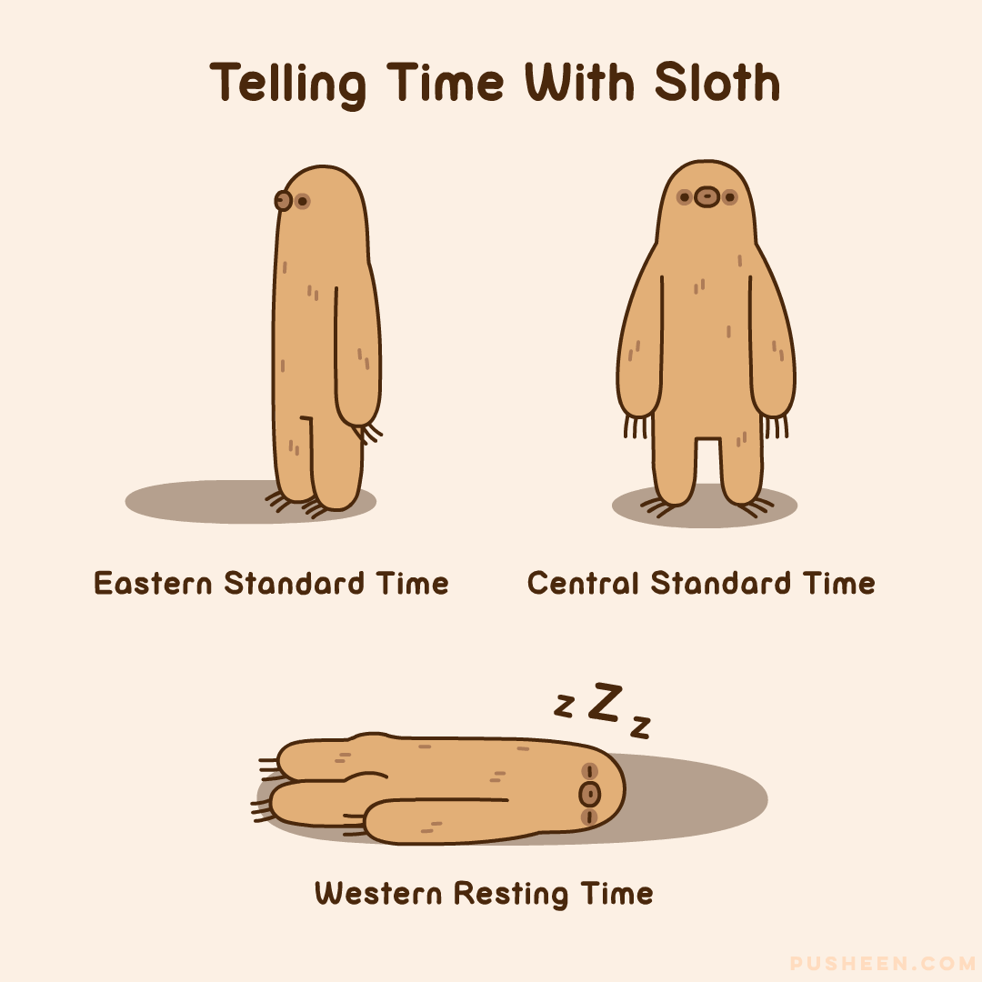 Telling Time With Sloth