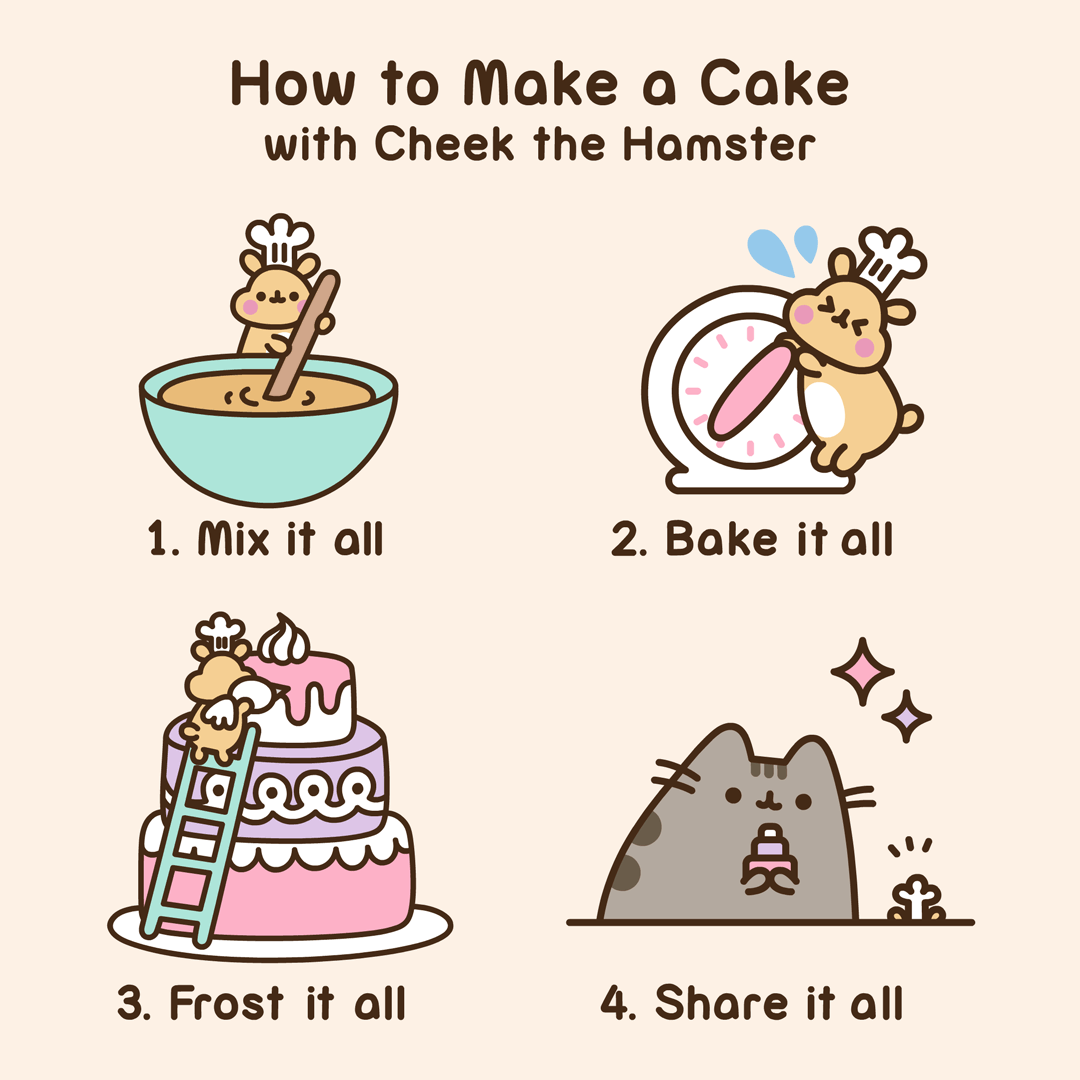 How to Make a Cake with Cheek the Hamster