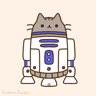 R2D2 Pusheen