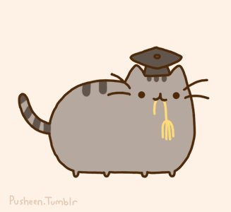 Graduation Pusheen