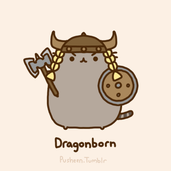Dragonborn Pusheen