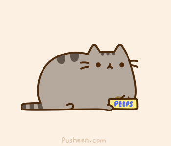 Pusheen with Peeps