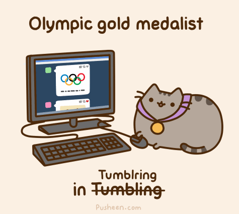 Olympic Gold Medalist in Tumblring