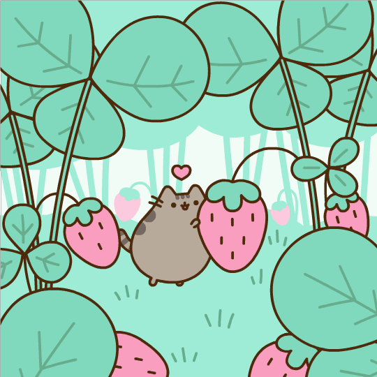 Strawberry Patch Pusheen