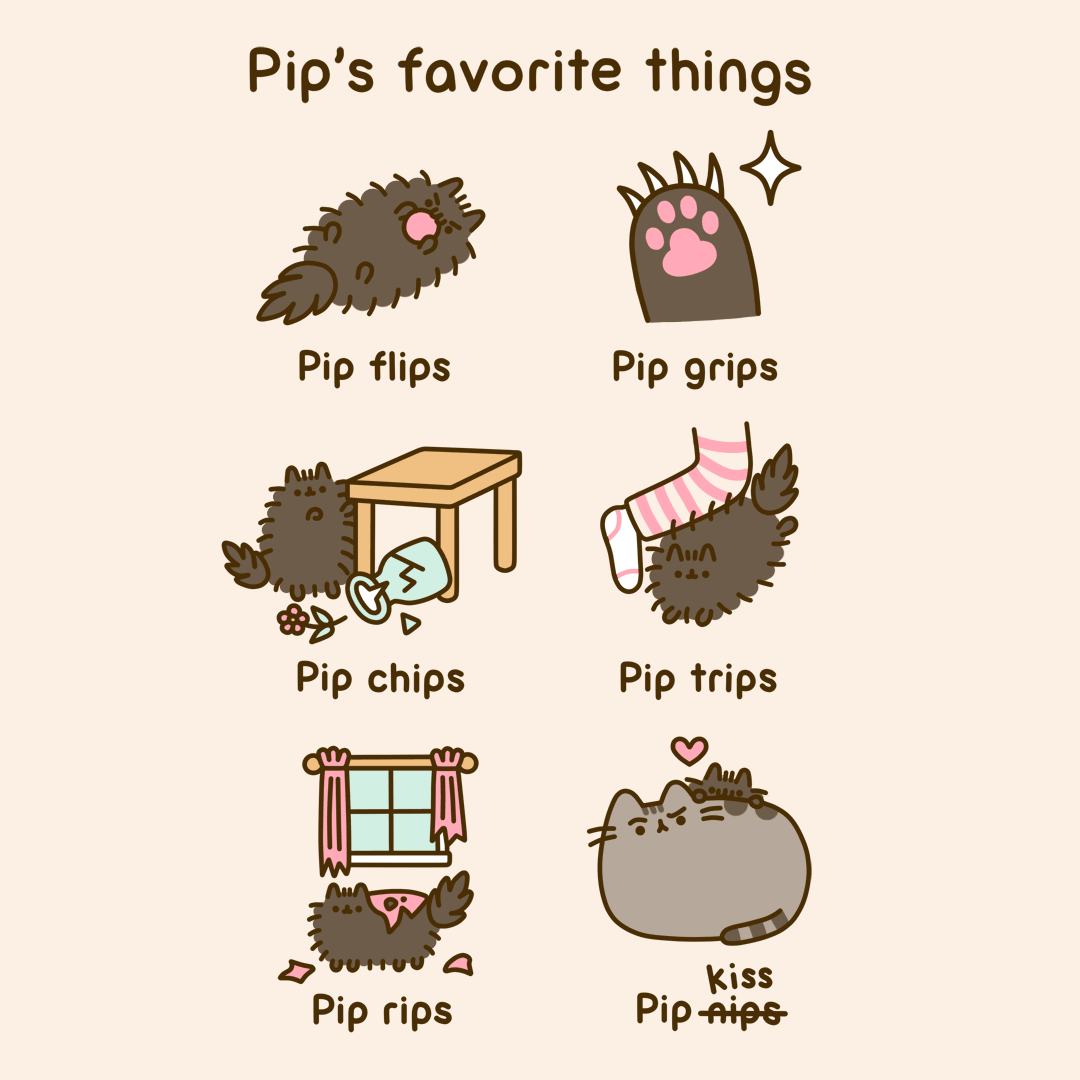 Pip's favorite things