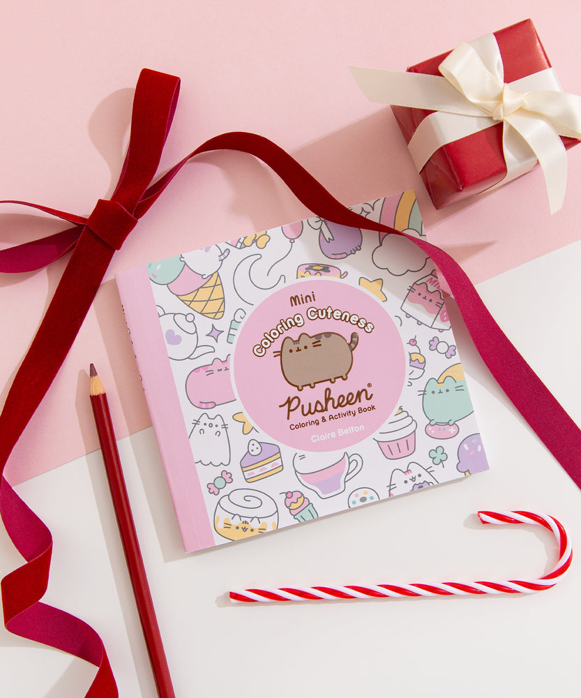 Mini Coloring Cuteness: A Pusheen Coloring & Activity Book