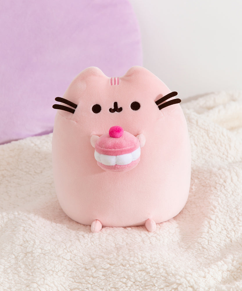 Pusheen Sweets Cherry Macaron Squisheen Plush