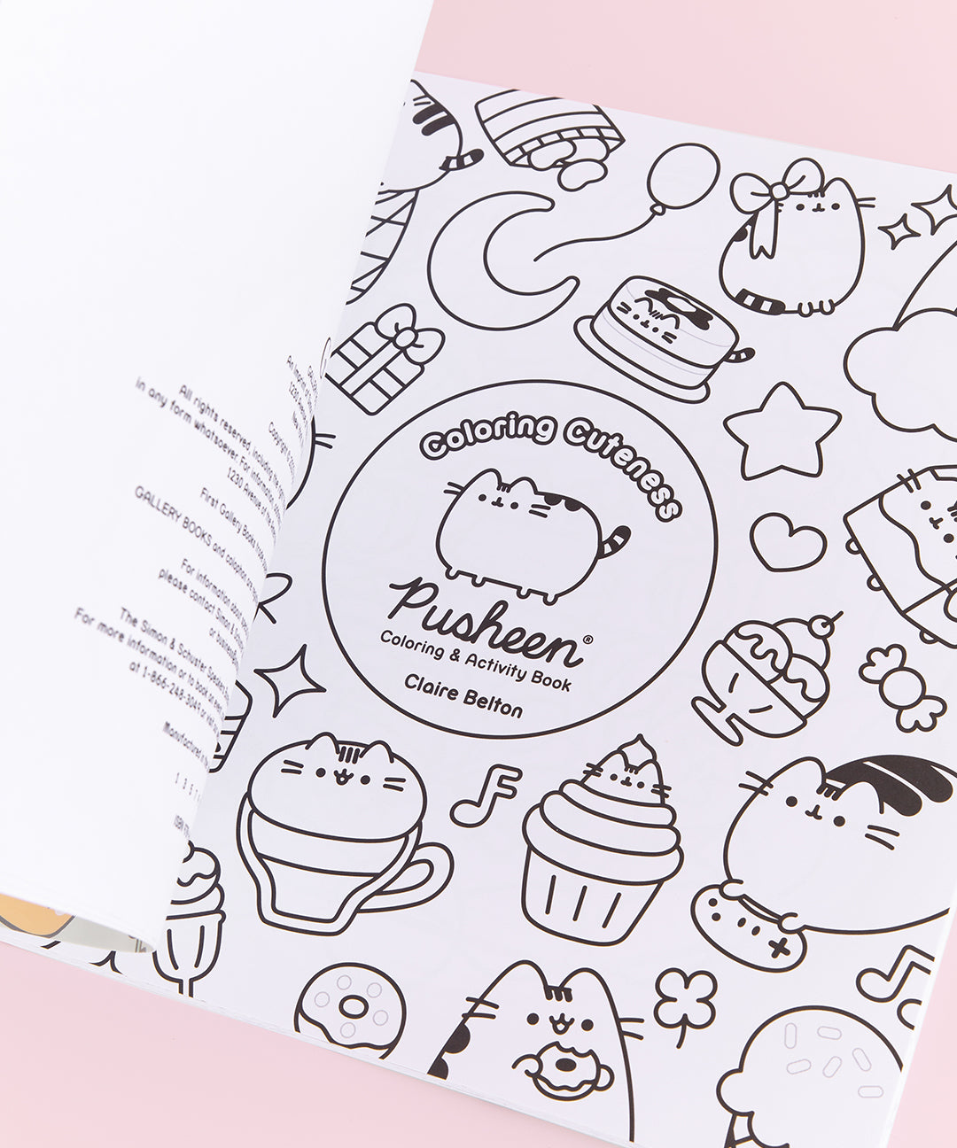 Coloring Cuteness: A Pusheen Coloring & Activity Book – Pusheen Shop