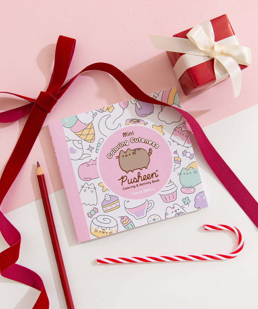 Mini Coloring Cuteness: A Pusheen Coloring & Activity Book