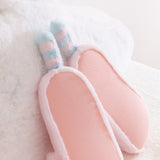 Close-up of textured sole on the bottom of the Pink Dreamsheen Plush Slippers. 