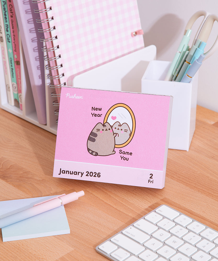 Pusheen 2026 Daily Desk Calendar