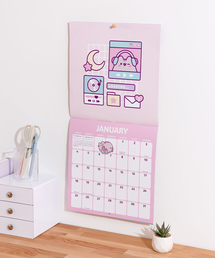 Pusheen 2026 Wall Calendar