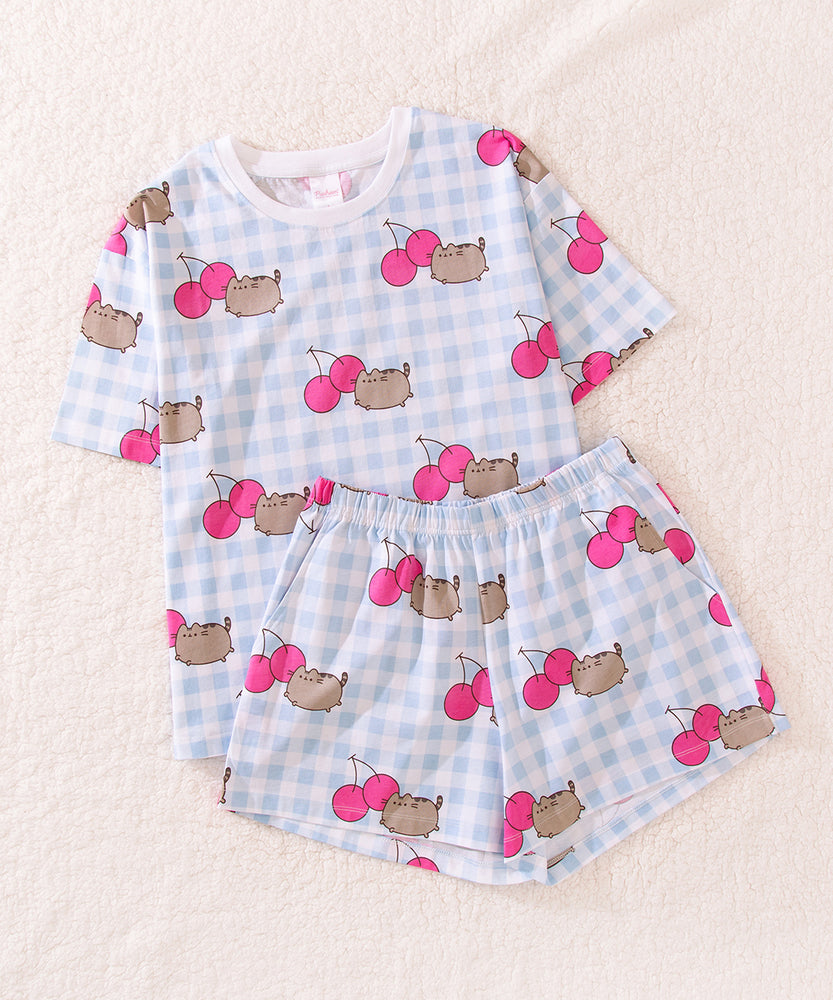 Pusheen Cherry Pajama Set – Pusheen Shop - Main Image