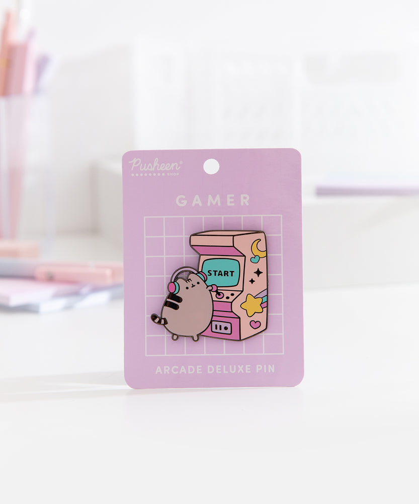 Pusheen Gamer Arcade Deluxe Pin