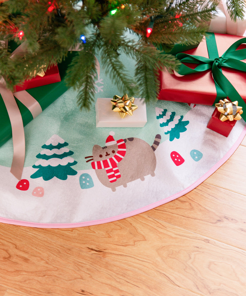 Pusheen Holiday Tree Skirt