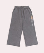 Front view of the Loungewear pants. Going down the wearer's left side is the phrase "Nap Club" with a sleeping Pusheen graphic. The joggers feature a stretch waistband and side pockets.