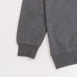 Close-up view of the ribbed hem and cuffs on the Pusheen Nap Club Loungewear Top.