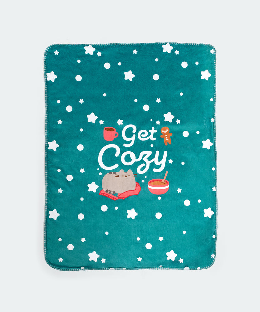 Pusheen Pet Holiday Treats Blanket