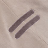 Close-up of two gray stripes that are on the back of the Pusheen Toe Beans Kigurumi.