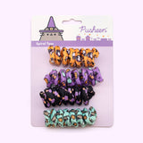 Pusheen Halloween Pet Spiral Toys 4-pack attached to its white and purple paper backing card.