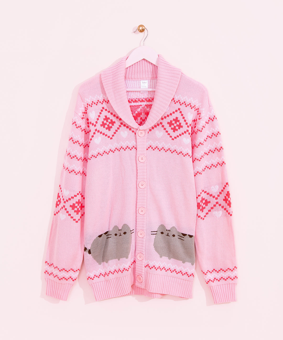 Pusheen Unisex Knit Cardigan Pusheen Shop pusheen-unisex-knit-cardigan-pusheen-shop