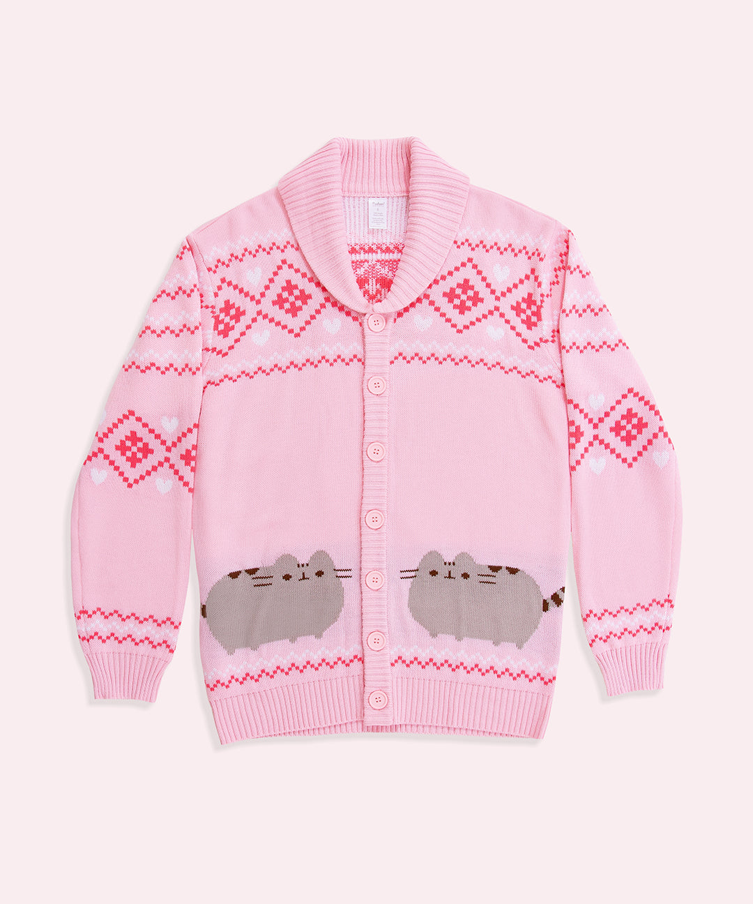 Pusheen Unisex Knit Cardigan Pusheen Shop pusheen-unisex-knit-cardigan-pusheen-shop