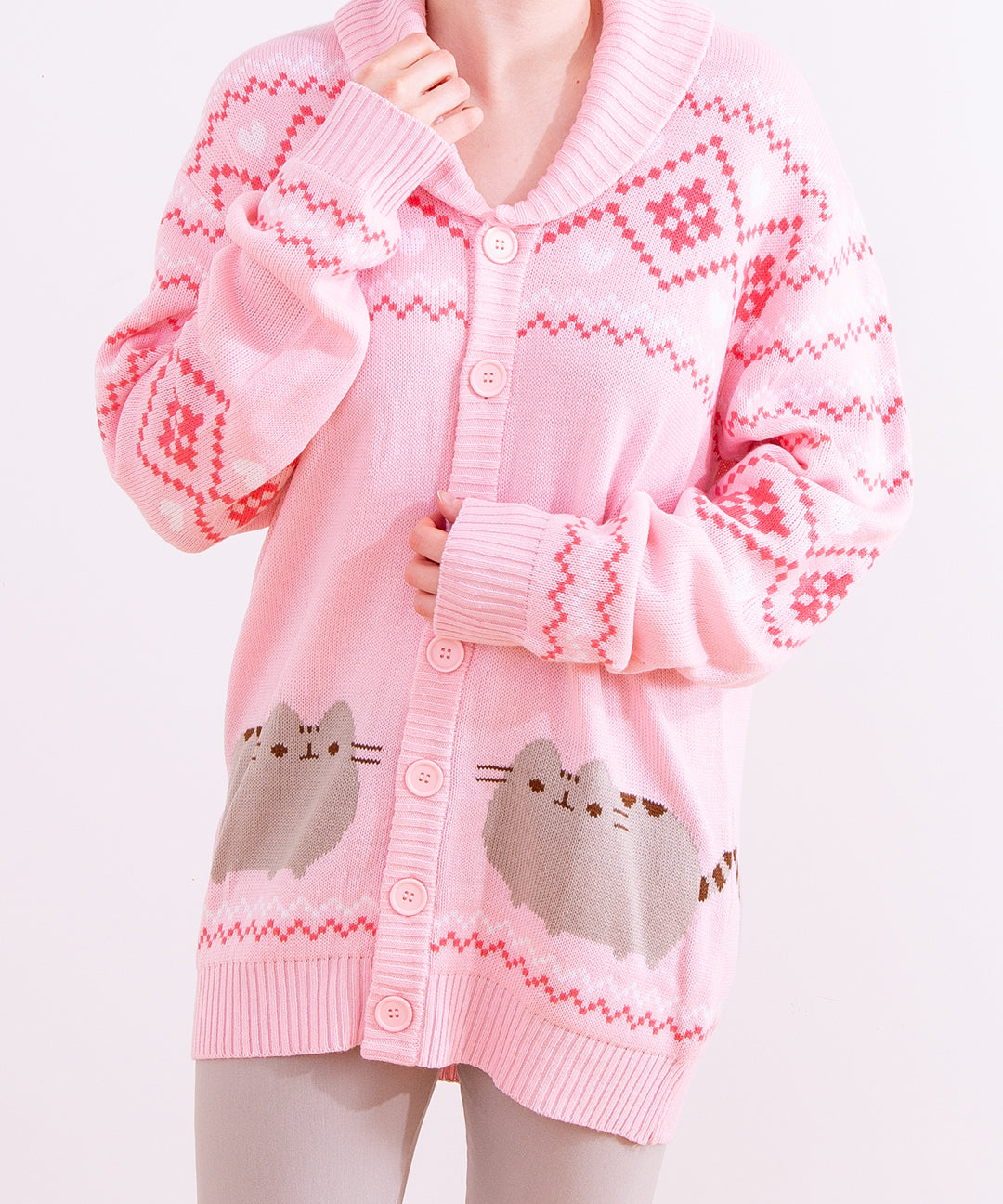 Pusheen Unisex Knit Cardigan