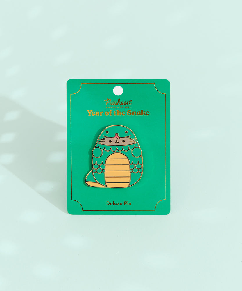 Pusheen Year of the Snake Deluxe Pin