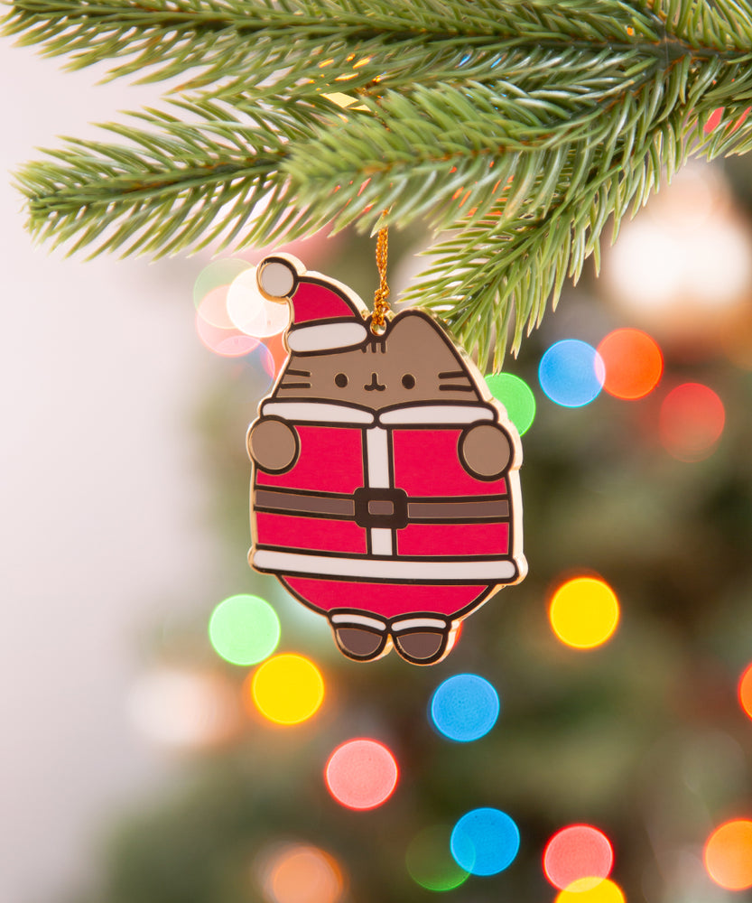 Santa Paws Pusheen Ornament