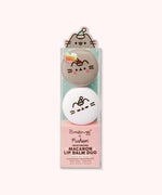 The Crème Shop x Pusheen Holiday Macaron Lip Balm Duo