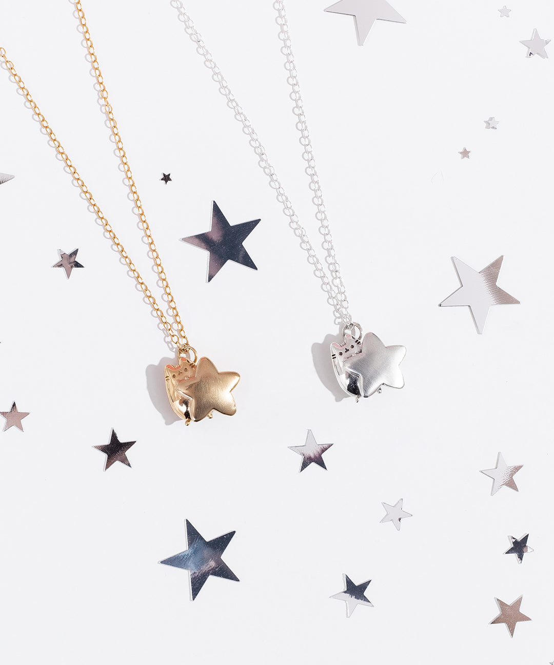 Pusheen Celestial Star Charm Necklace – Pusheen Shop