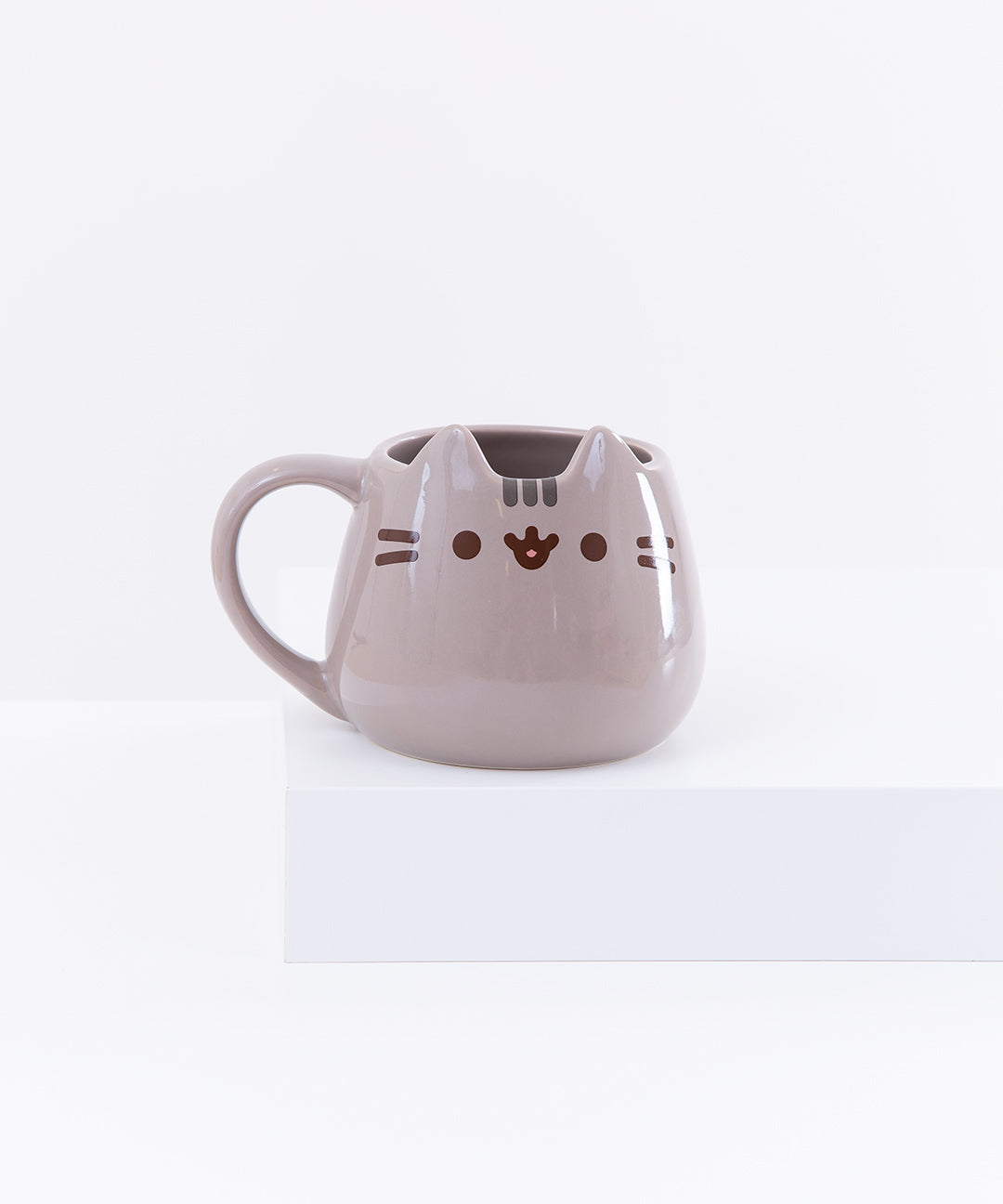 pusheen house plants glass mug with lid Pusheen Character Mug