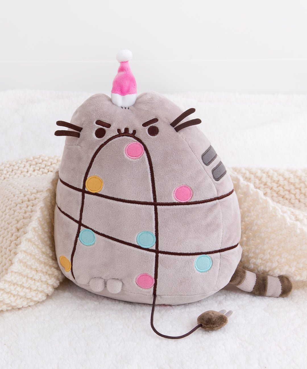 Pusheen with Christmas Lights Pusheen Shop