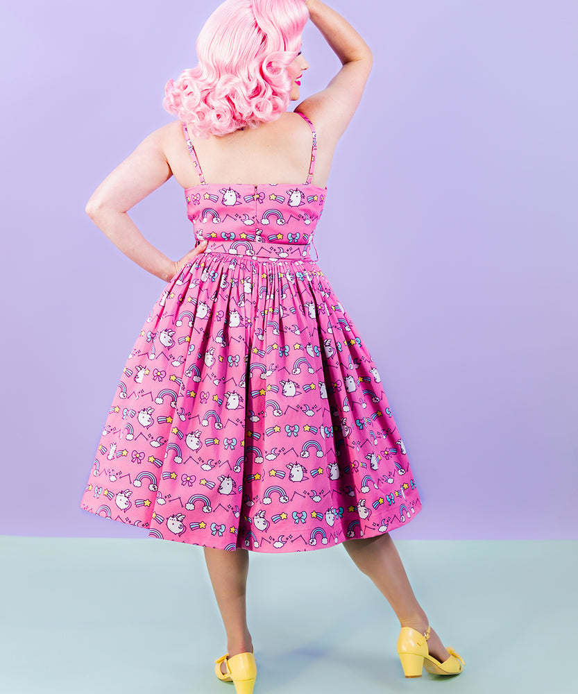 dreamy pink dress Toperth Dreamy Pink Puff Sleeve Mini Dress Toperth